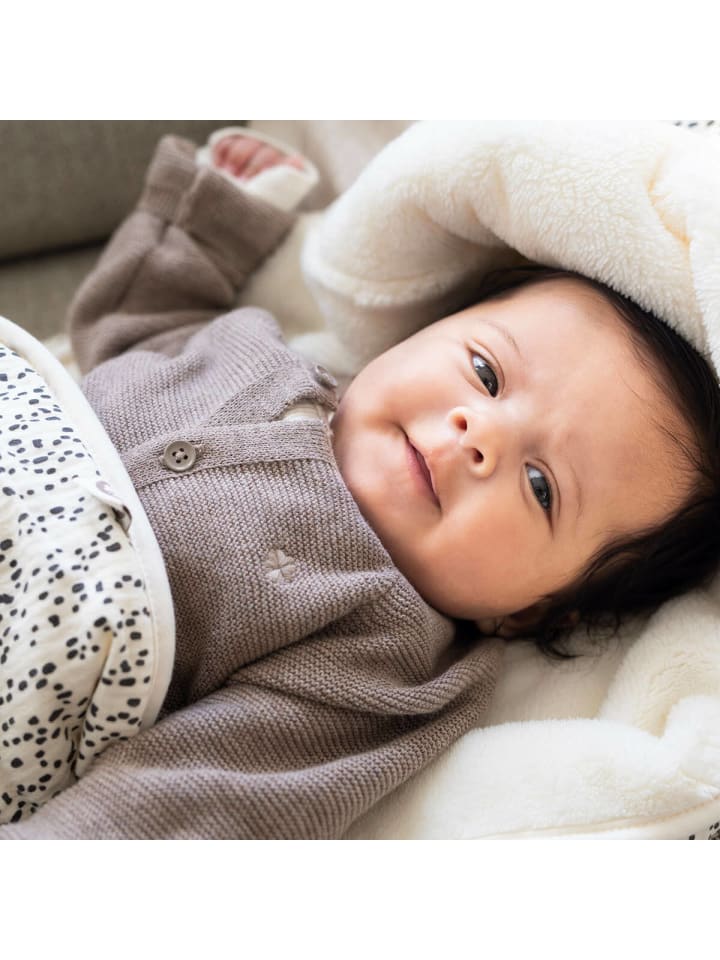 Noppies Strickjacke Naga in Taupe Melange günstig kaufen