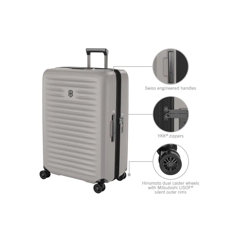 Victorinox Airox Advanced Large Case Erweiterbar (75 cm) - Stone White