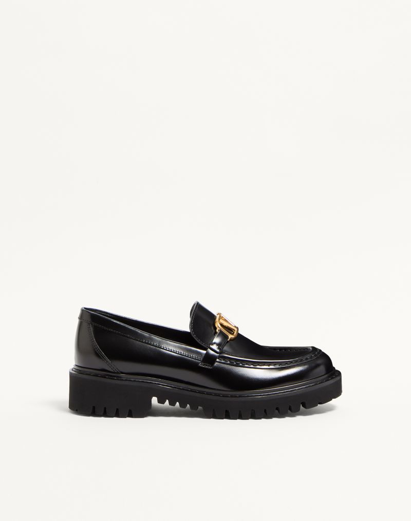 Mocassim de pele de bezerro exclusivo VLogo