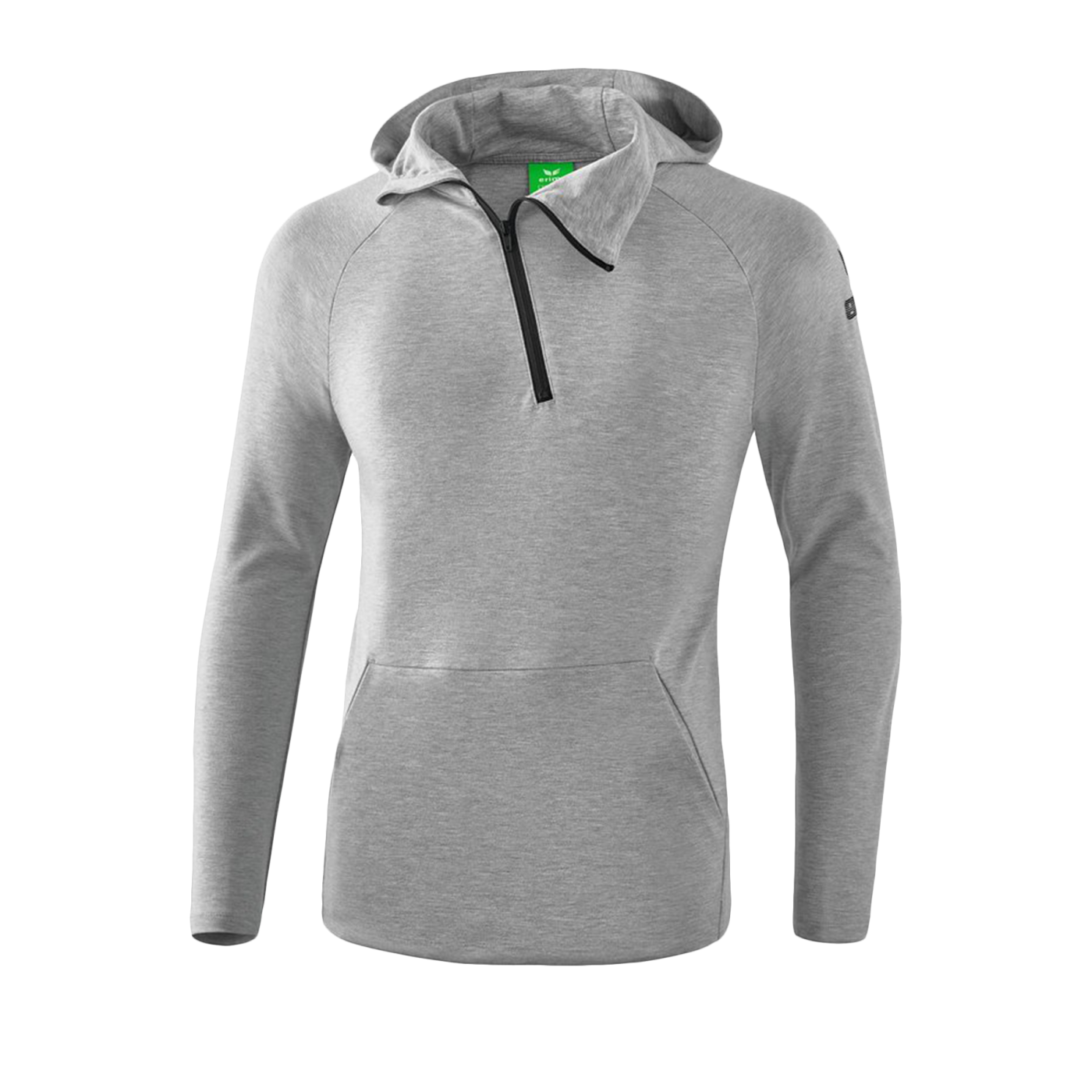 Erima Kapuzensweat Kids Grau Schwarz