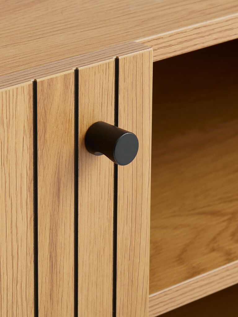 HEMDRUP TV cabinet HEMDRUP 2 doors in oak color