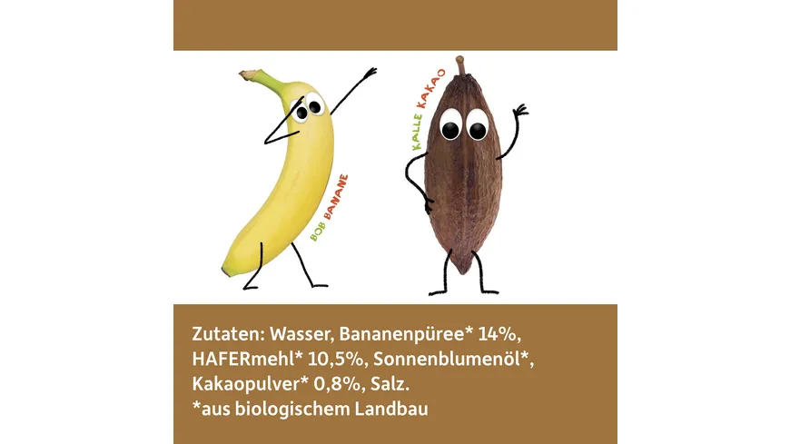 Freche Freunde Bio Haferdrink Banane & Kakao 250 ml