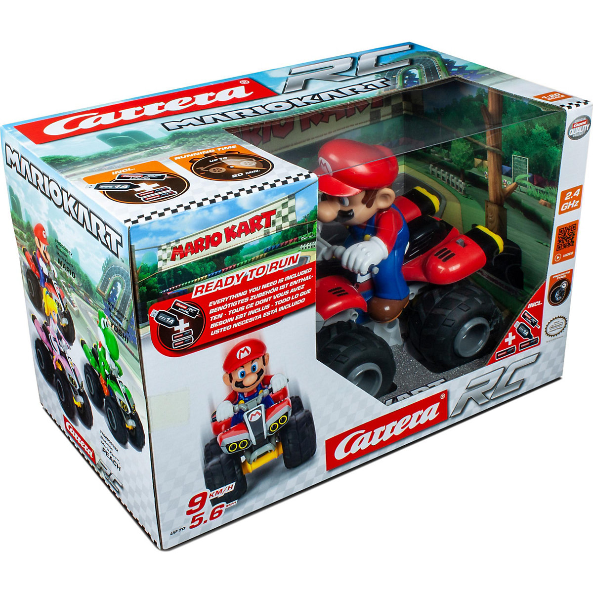 Carrera RC 2,4GHz Mario Kart, Mario  - Quad