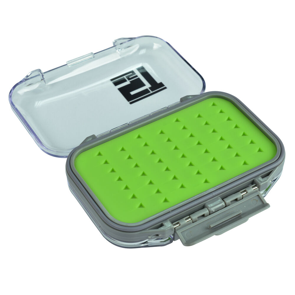 Silverstone Waterpro Rubber Twin/Mini Fliegenbox (Kapazität 98 Fliegen)