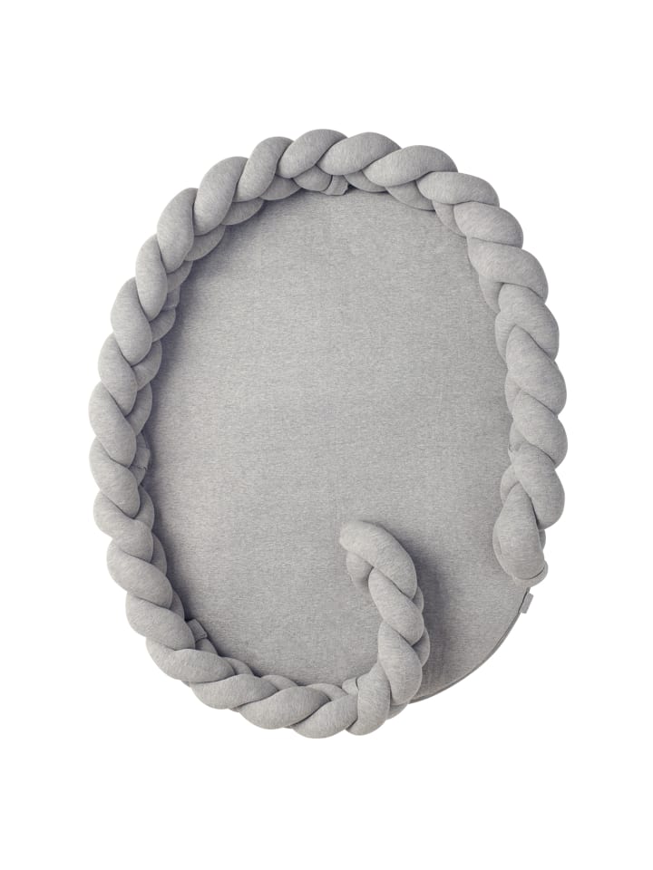 nordic coast company  Baby Nest geflochten Grau günstig kaufen onesize