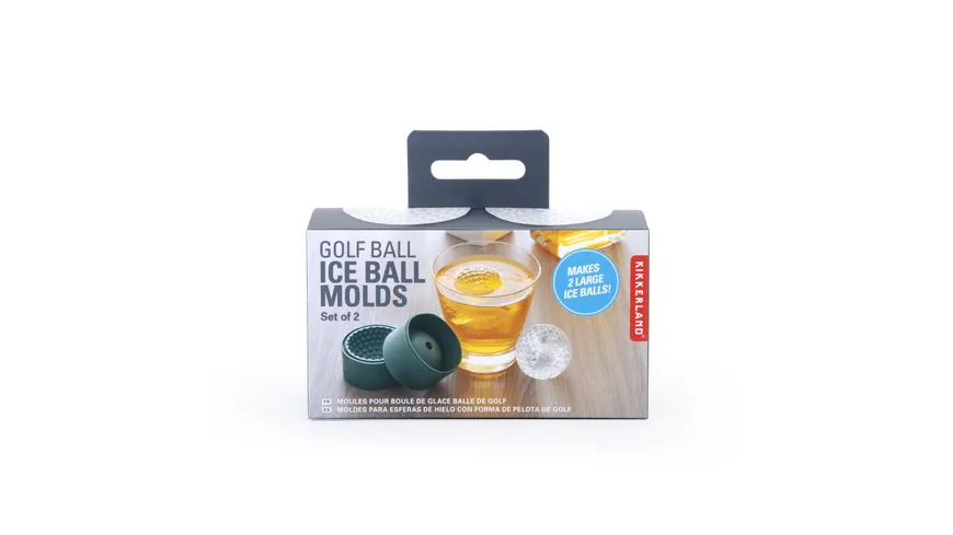 Kikkerland Eiswürfelbehälter Golfball