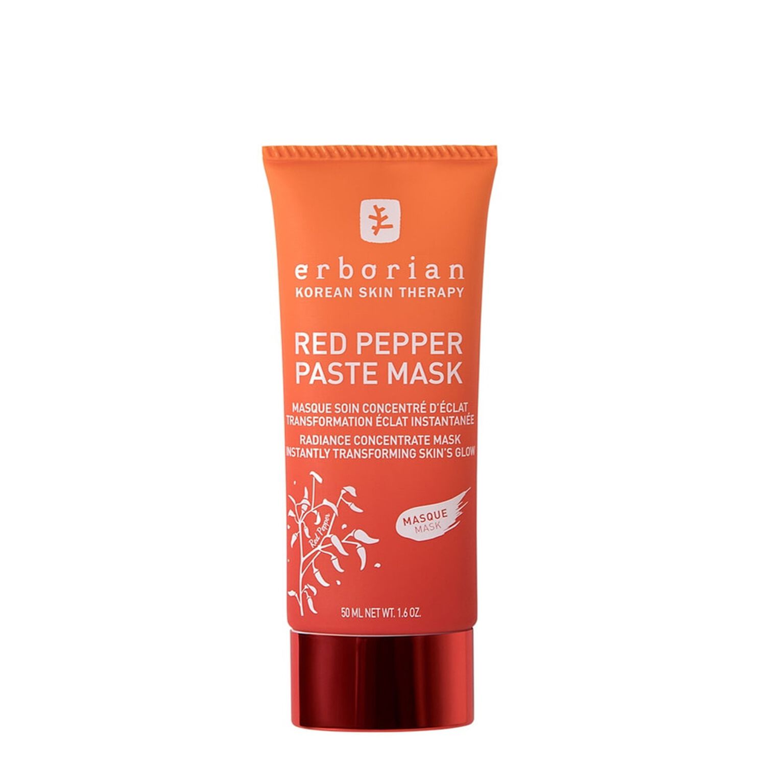 Erborian Red Pepper Paste Mask Masque Soin Concentré d'Eclat 50 ml