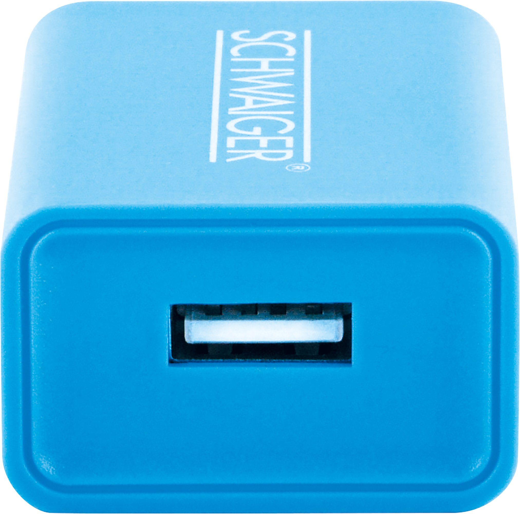 Schwaiger LAD300B 511 KFZ-Adapter Eurostecker zu USB 2.0 A Buchse, integriertes Multi-Schutz Sicherheitssystem