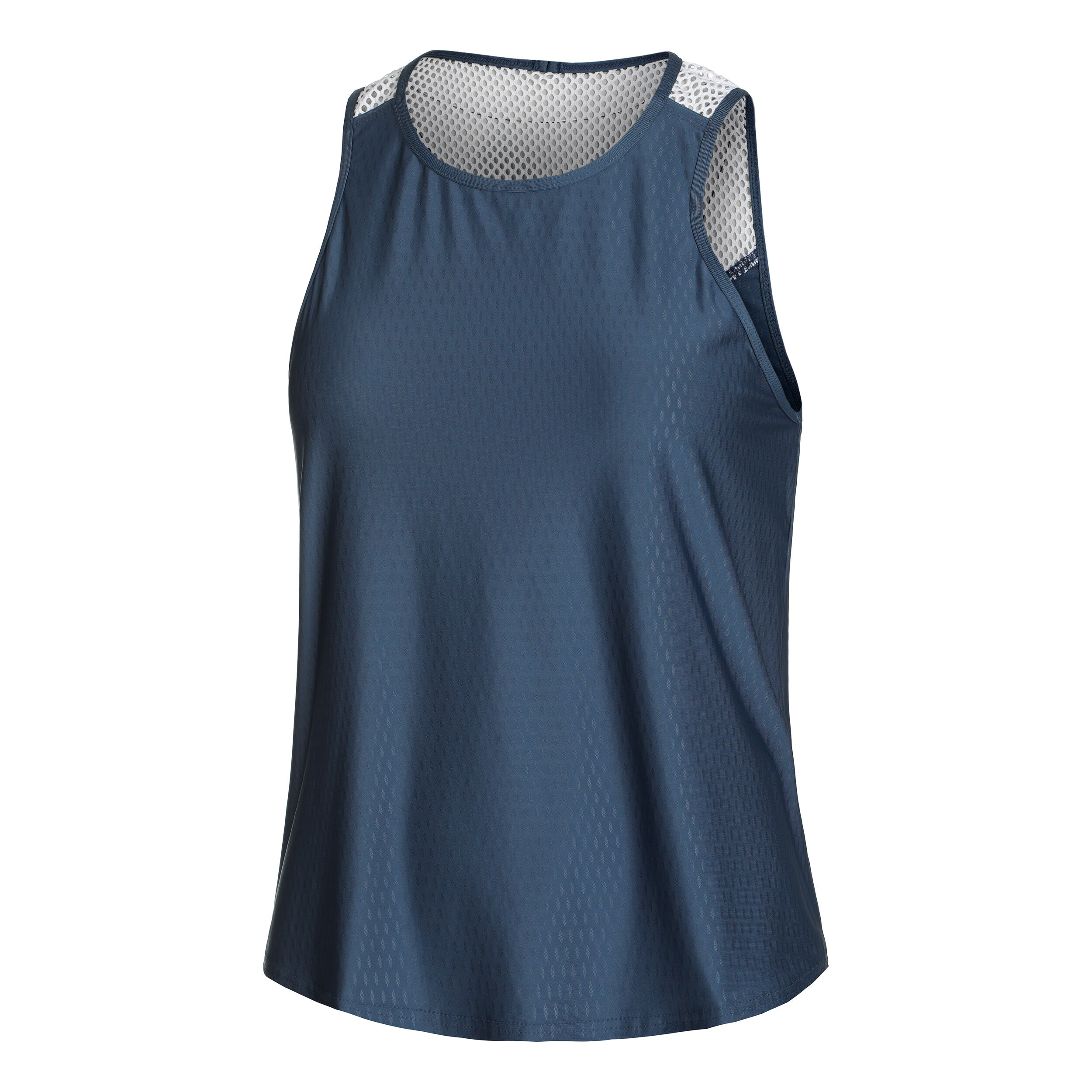 Net It Be Tank-Top Damen - Blau, Weiß