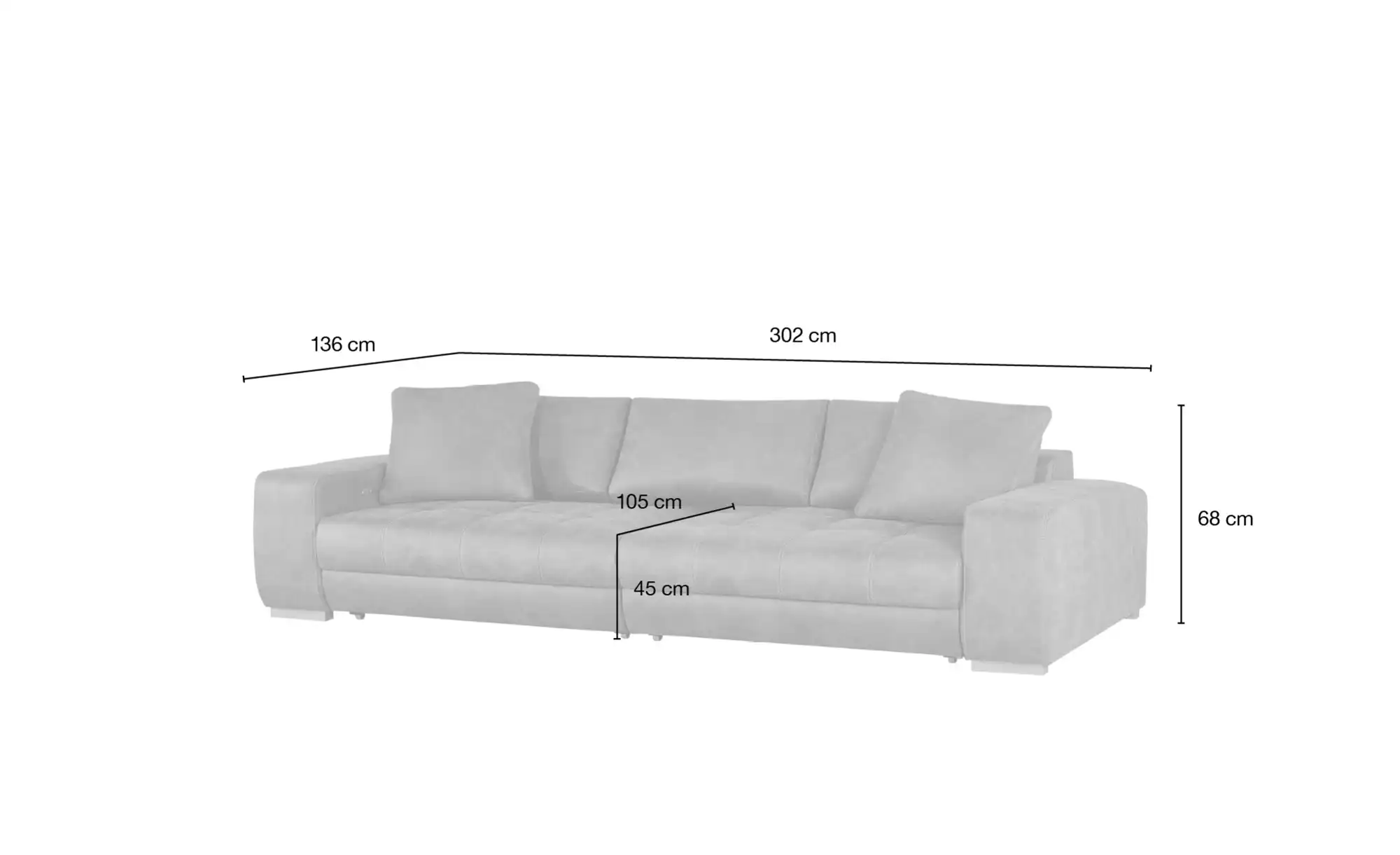 bobb Big Sofa Caro