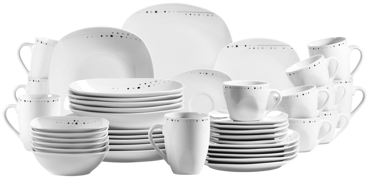 Mäser Serie Fadilla, Kombiservice 42 teilig für 6 Personen