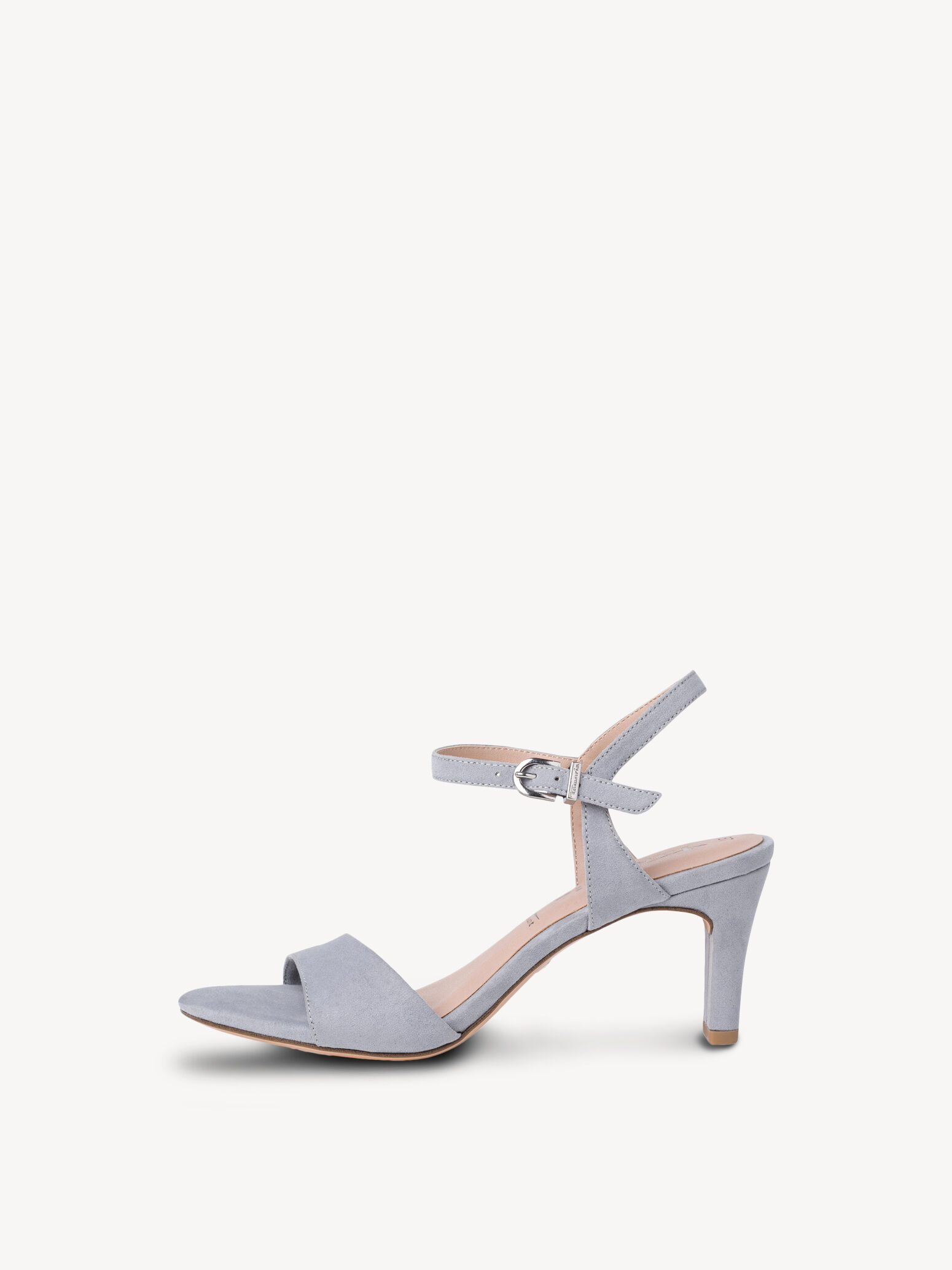 Sandale à talon - bleu