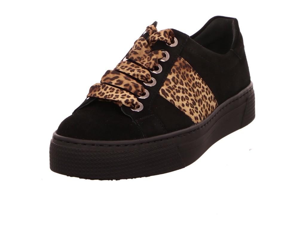 SEMLER Sneaker schwarz SAMT-CHEVRO