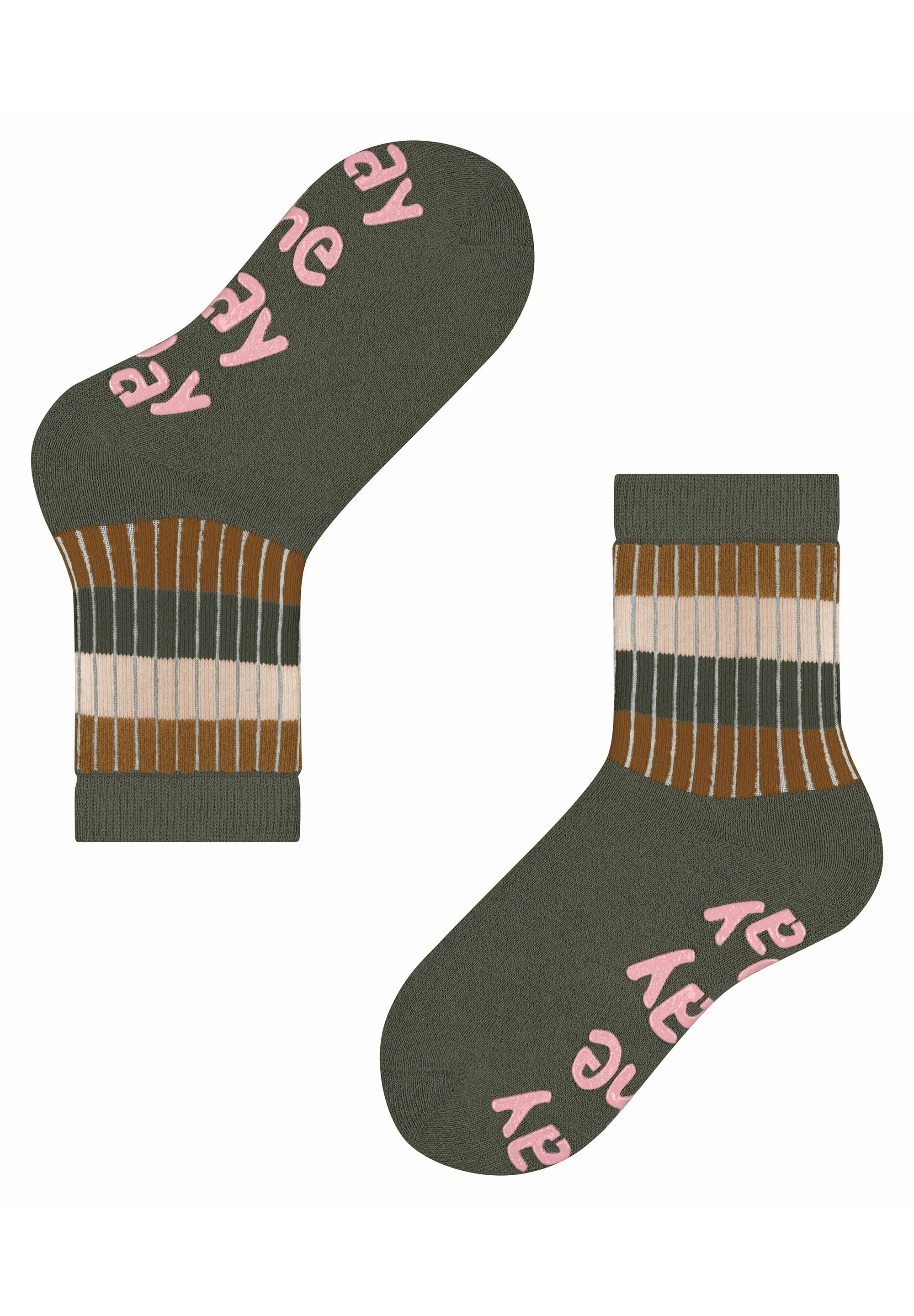 Esprit MULTI STRIPE RIB HOMEPADS - Calcetines