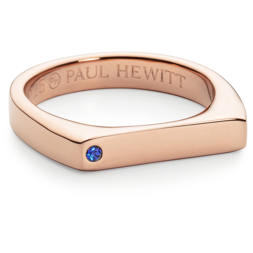 Paul Hewitt Bague pour femme 925 Argent or rose Bague