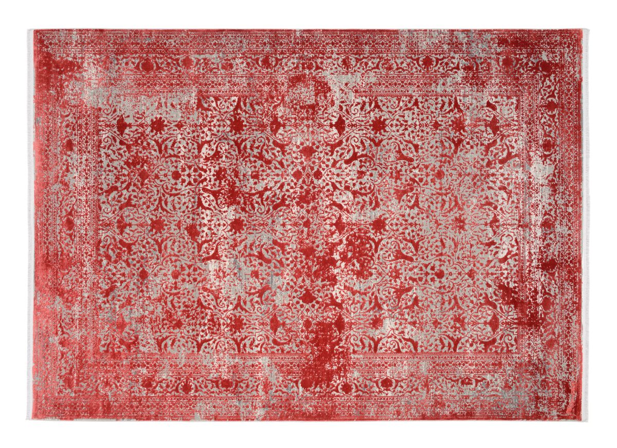 Interliving Webteppich L-8710 Rot 67 x 130 cm