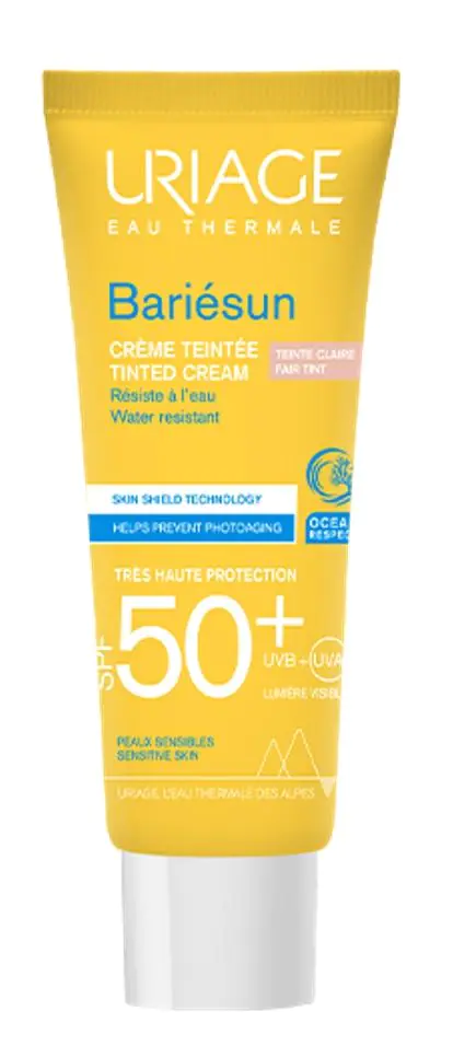 Uriage Bariesun getinte crème SPF50+ Lichtbeige