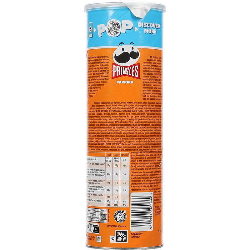 Pringles Pringles 165 g Paprika