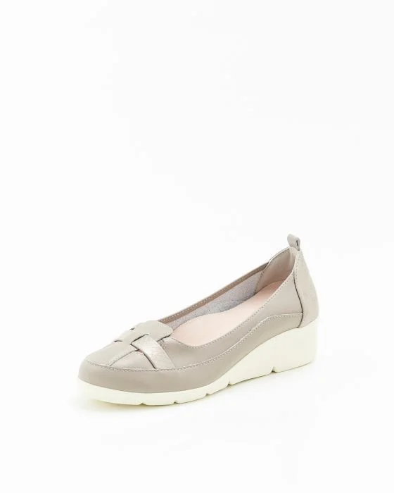 Mocassins fantaisie compensés Amortyl