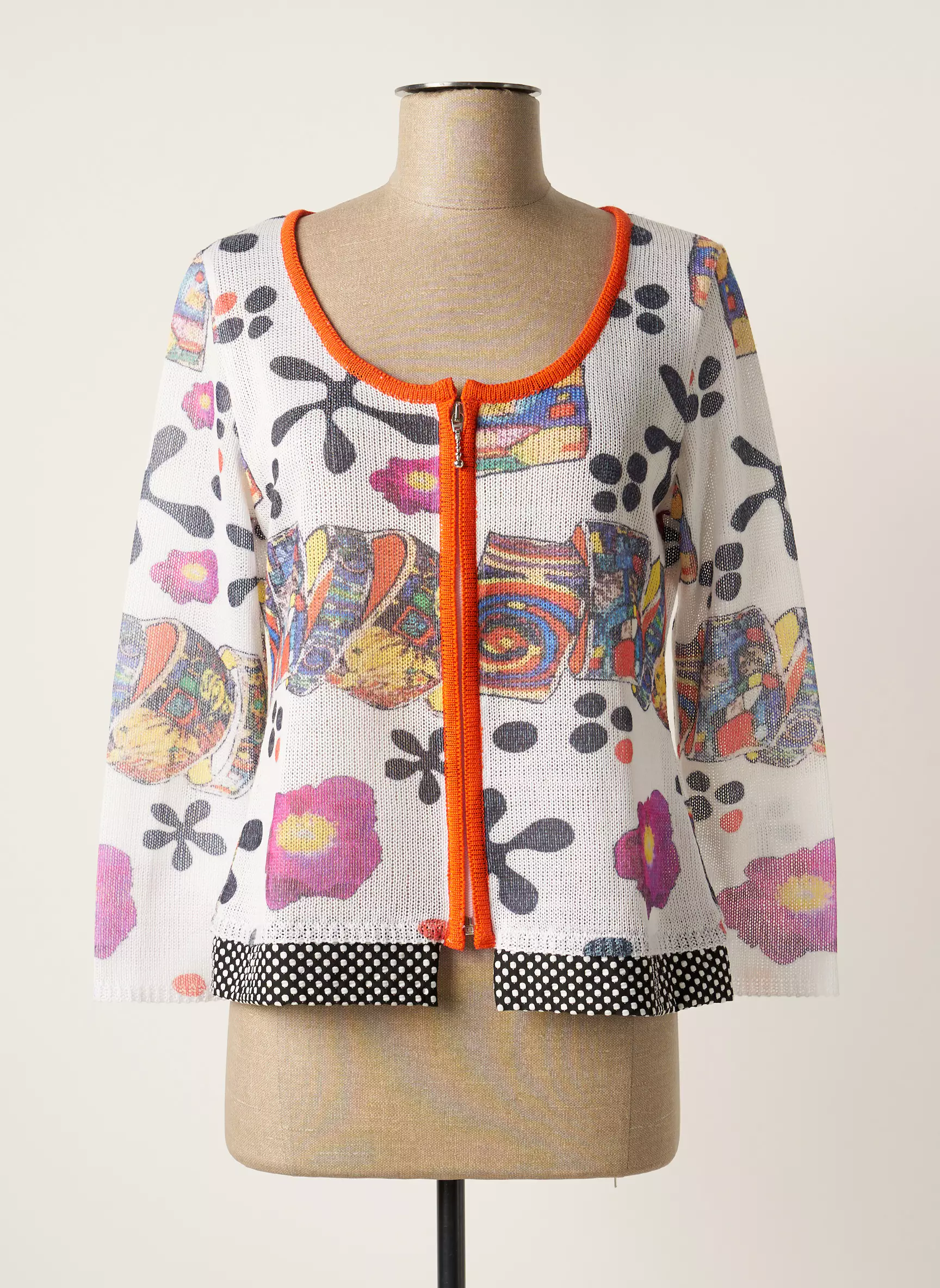 Olivier Philips Cardigans Femme couleur blanc
