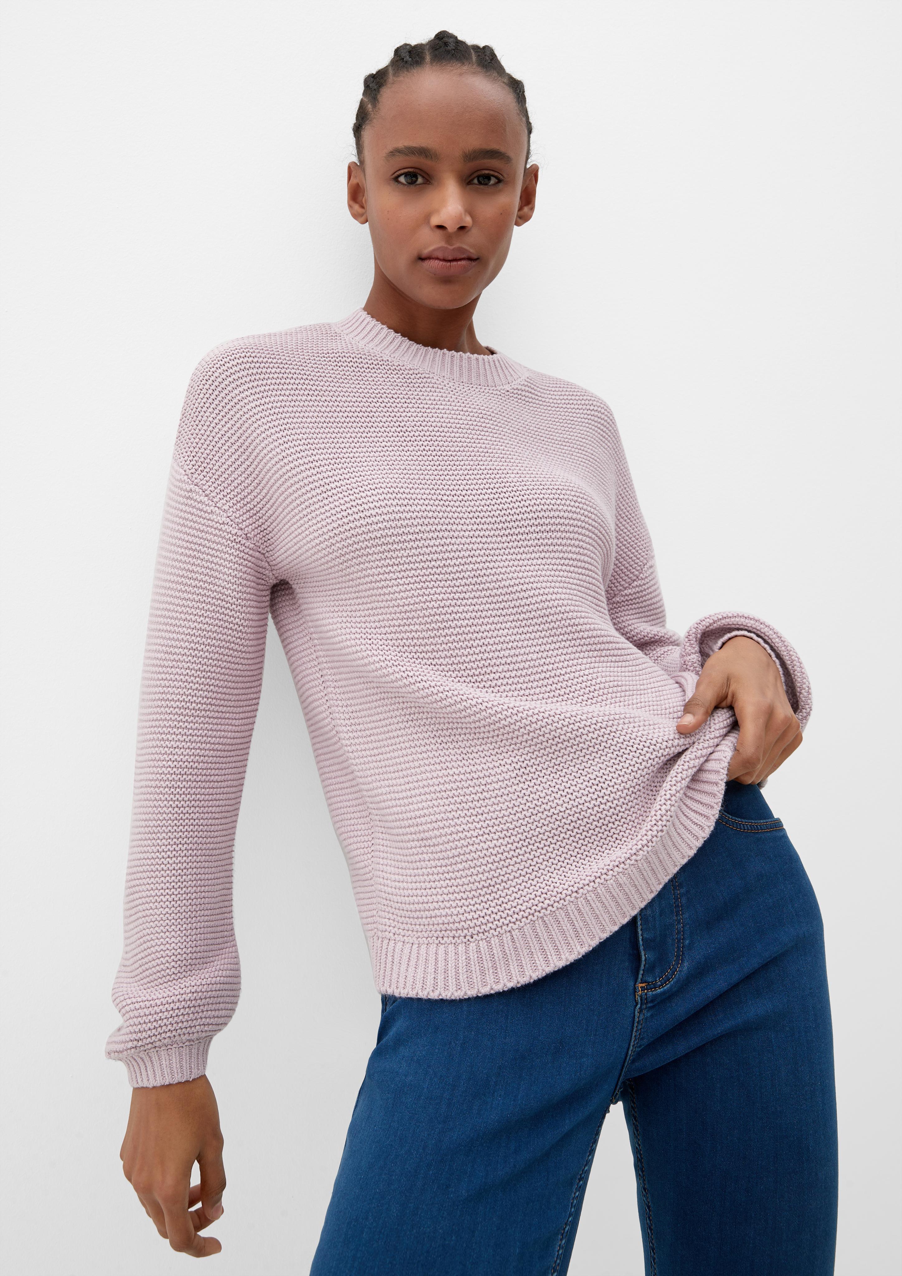 Strickpullover mit Rundhalsausschnitt  2127844-4132