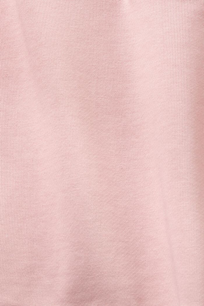 Logo-Sweatshirt mit Stickerei, Bio-Baumwolle