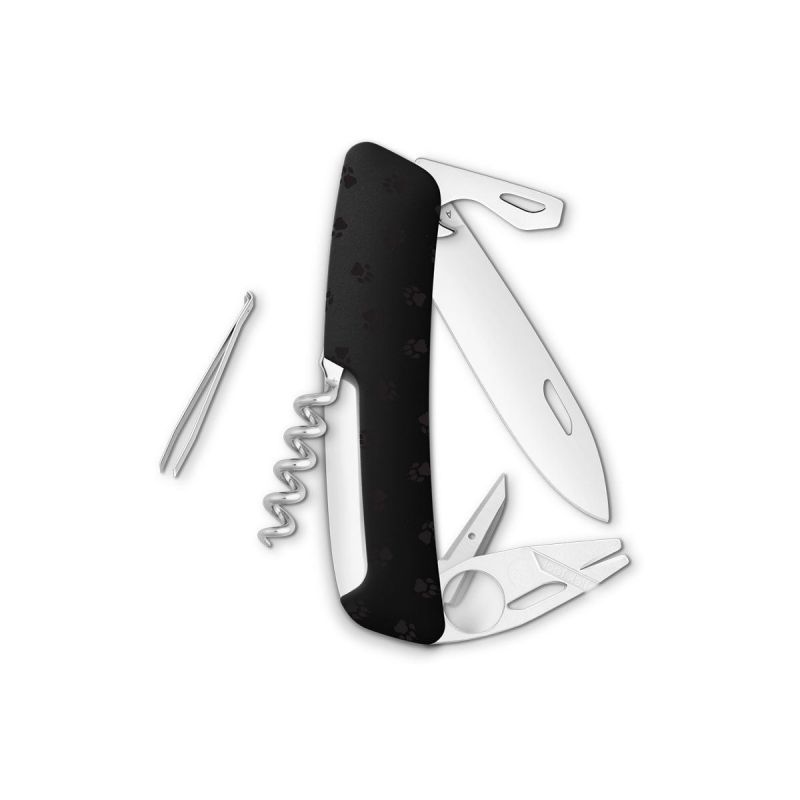 Swiza TT03 Tick Tool Wildlife Cheetah Black, Schweizer Taschenmesser made in Swiss