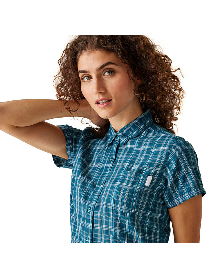 Regatta Bluse ''Mindano VIII'' in Blau günstig kaufen