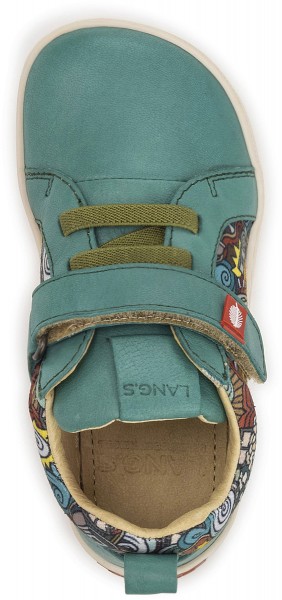 LANG.S Kids ~ Ember LowCut Leder ~ Turqouise