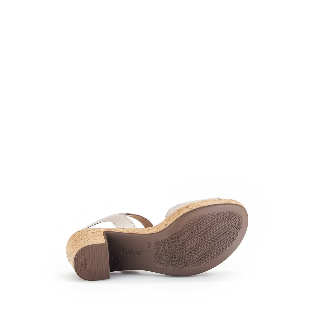Gabor fashion Riemchensandale beige