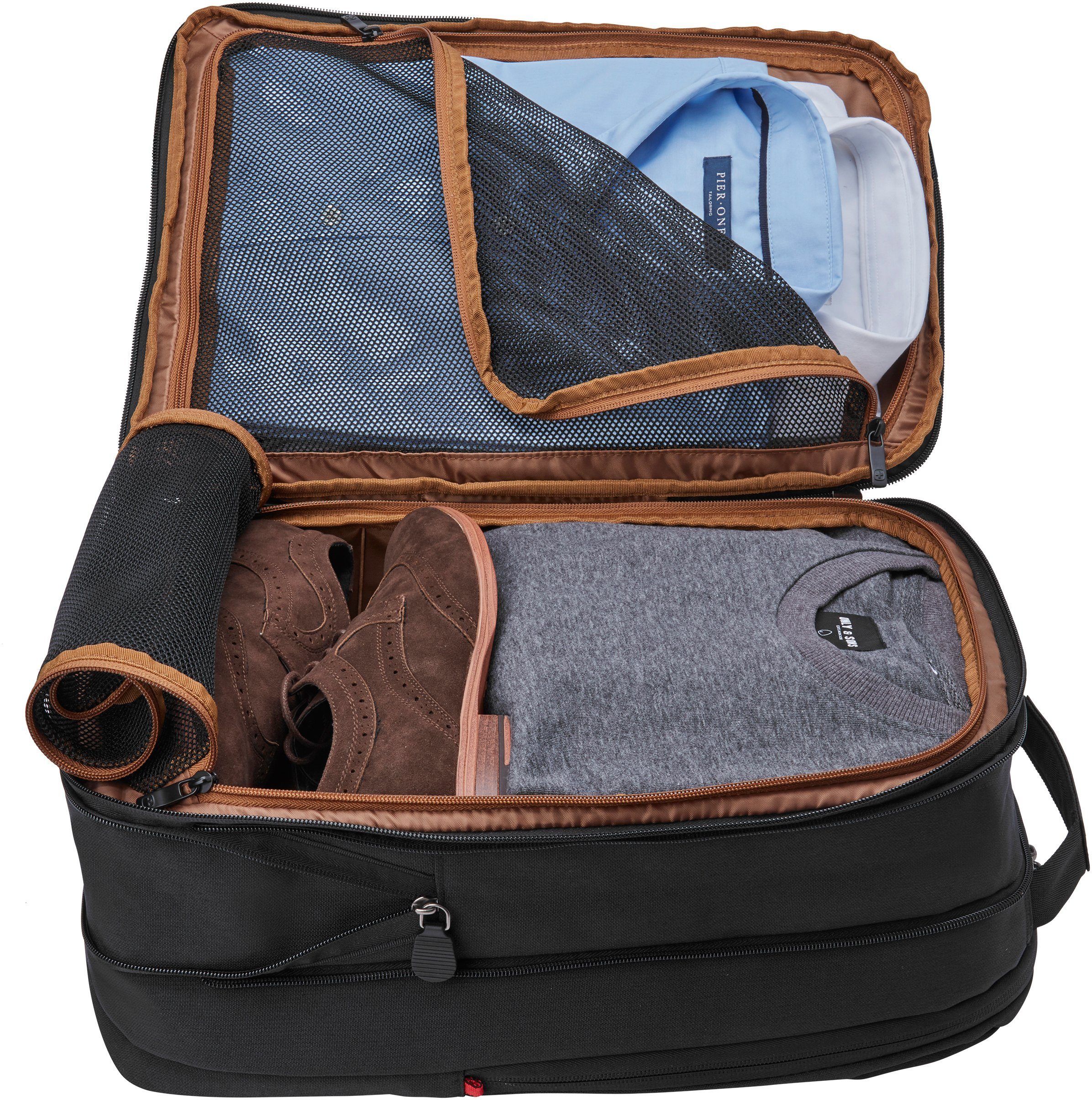 Wenger Laptoprucksack City Traveler, schwarz, für Laptops bis 16 Zoll