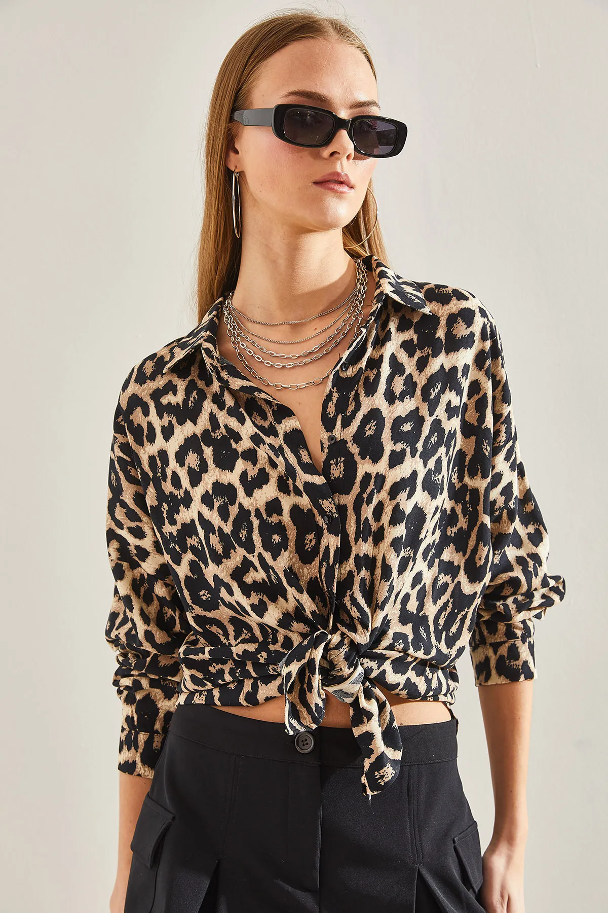 Bianco Lucci  Hemd - Schwarz - Regular Fit