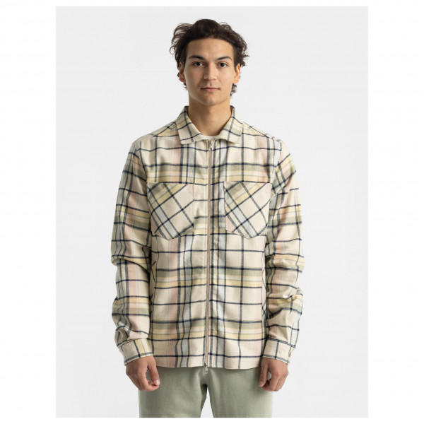 Revolution - Checked Overshirt Zip - Hemd