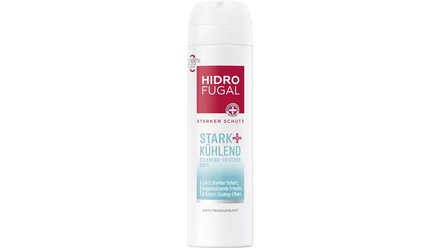 HIDROFUGAL Deo Spray Stark & Kühlend Anti-Transpirant 150 ml