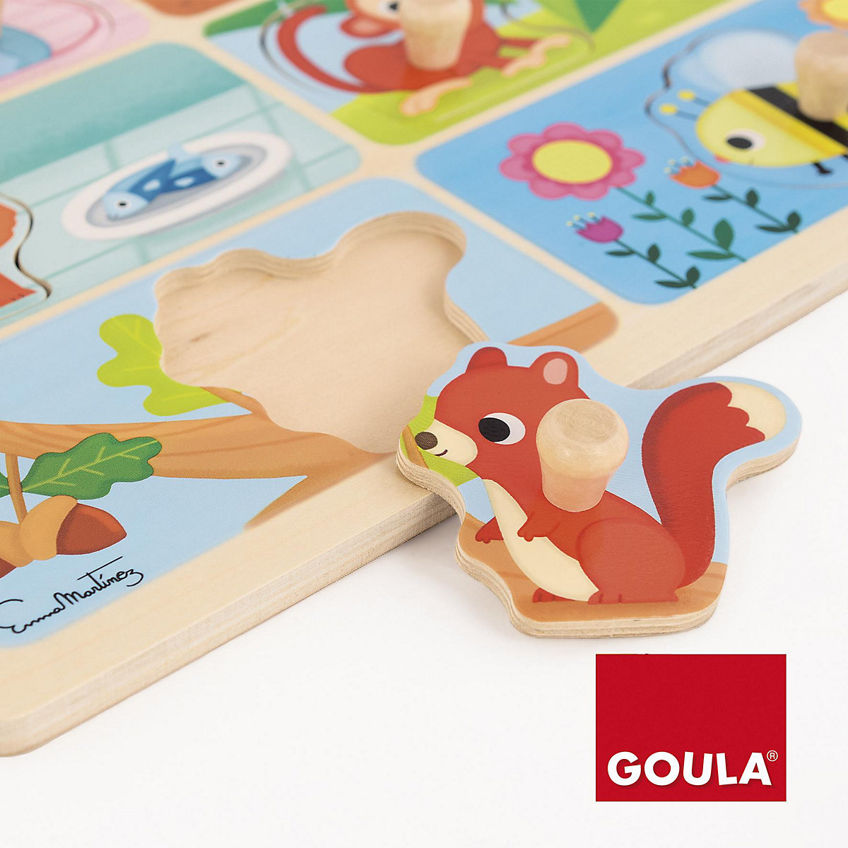 GOULA Mein Lieblingsessen-Puzzle