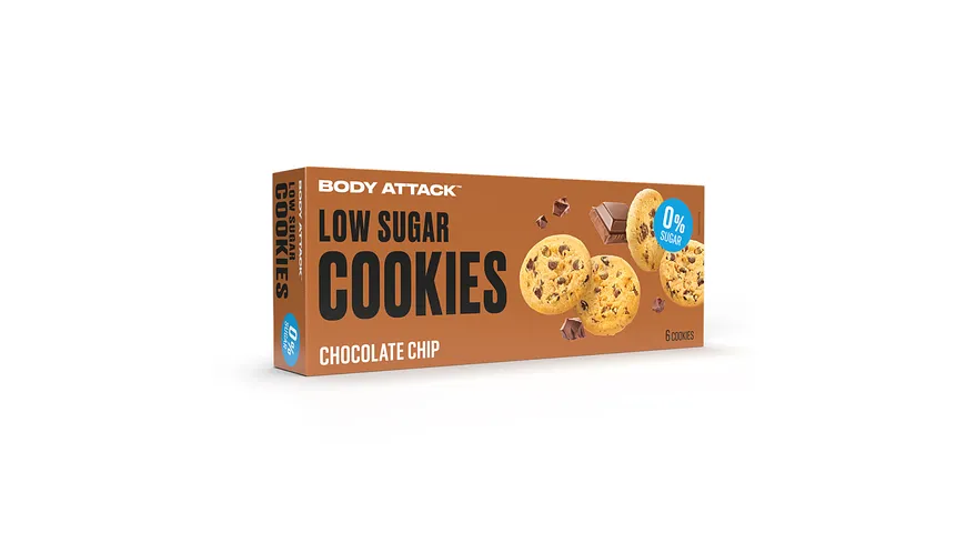 Body Attack Cookies Chocolate Chip 130 g
