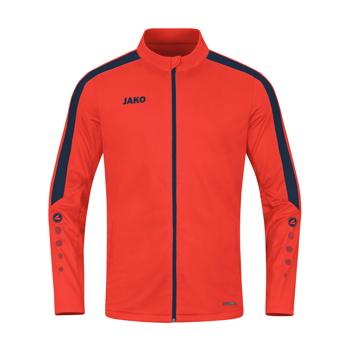 JAKO Power Polyesterjacke Orange Blau F375