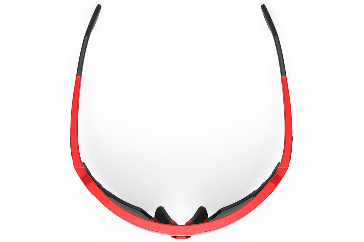 Rudy Project Defender Fire Red Matte - Smoke Black