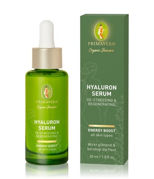 Primavera Energy Boost Hyaluron Serum De-Stressing & Regenerating Gesichtsserum-30 ml