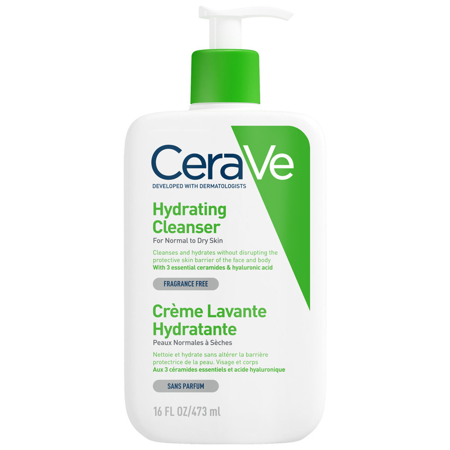 Cerave Crème Lavante Hydratante Nettoie & Hydrate