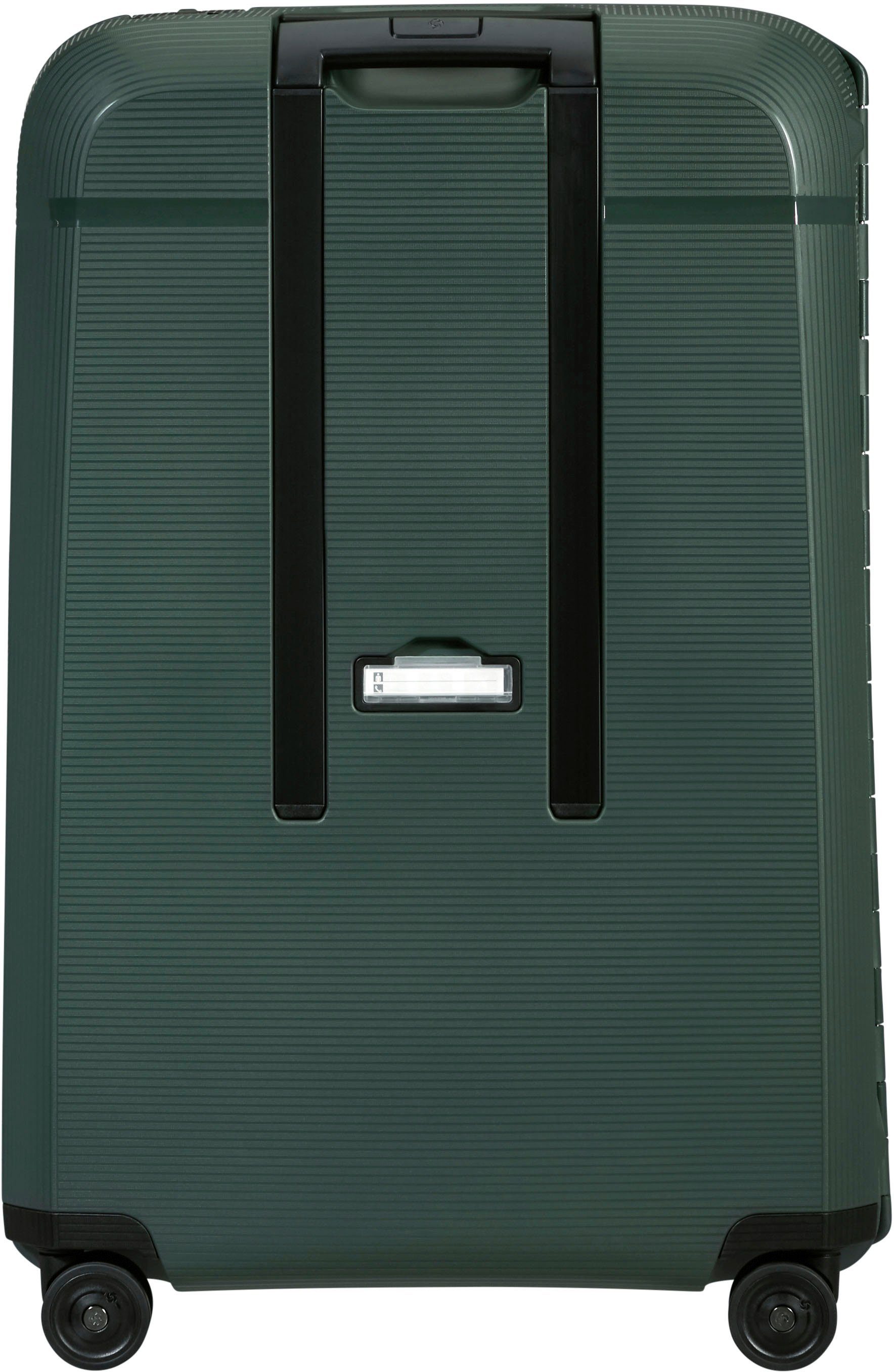 Samsonite Hartschalen-Trolley Magnum Eco forest green, 75 cm, 4 Rollen, aus recyceltem Material; Made in Europe