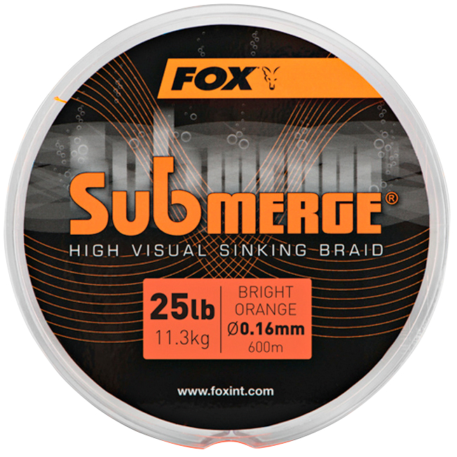 Fox Carp Angelschnur Submerge High Visual Sinking Braid