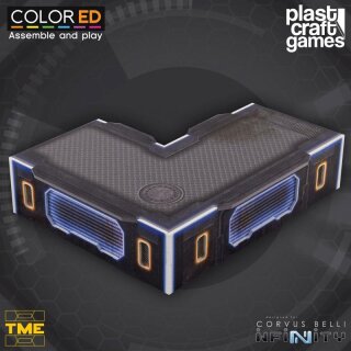 Infinity ColorED Tabletop-Bausatz 28 mm L-Shaped Platform
