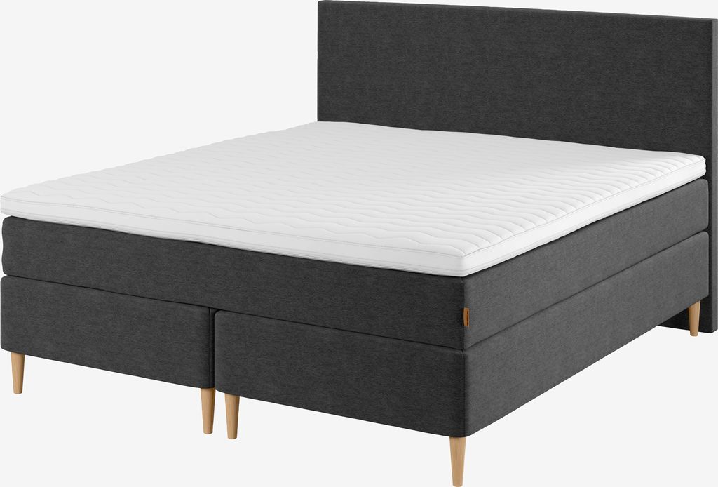 LYGNA GC30 złote Łóżko kontynentalne 150x200 LYGNA GC30 szaro-40 DREAMZONE