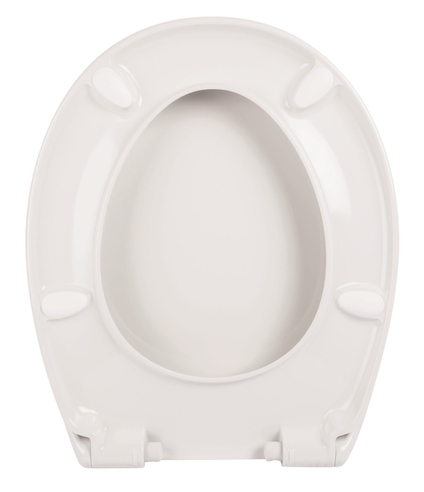 Calmwaters WC-Sitz Original, Made in EU, Absenkautomatik, Abnehmbar, Standard O-Form, 26LP2904