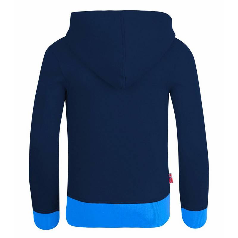 Trollkids Sortland Hoodie Kinder