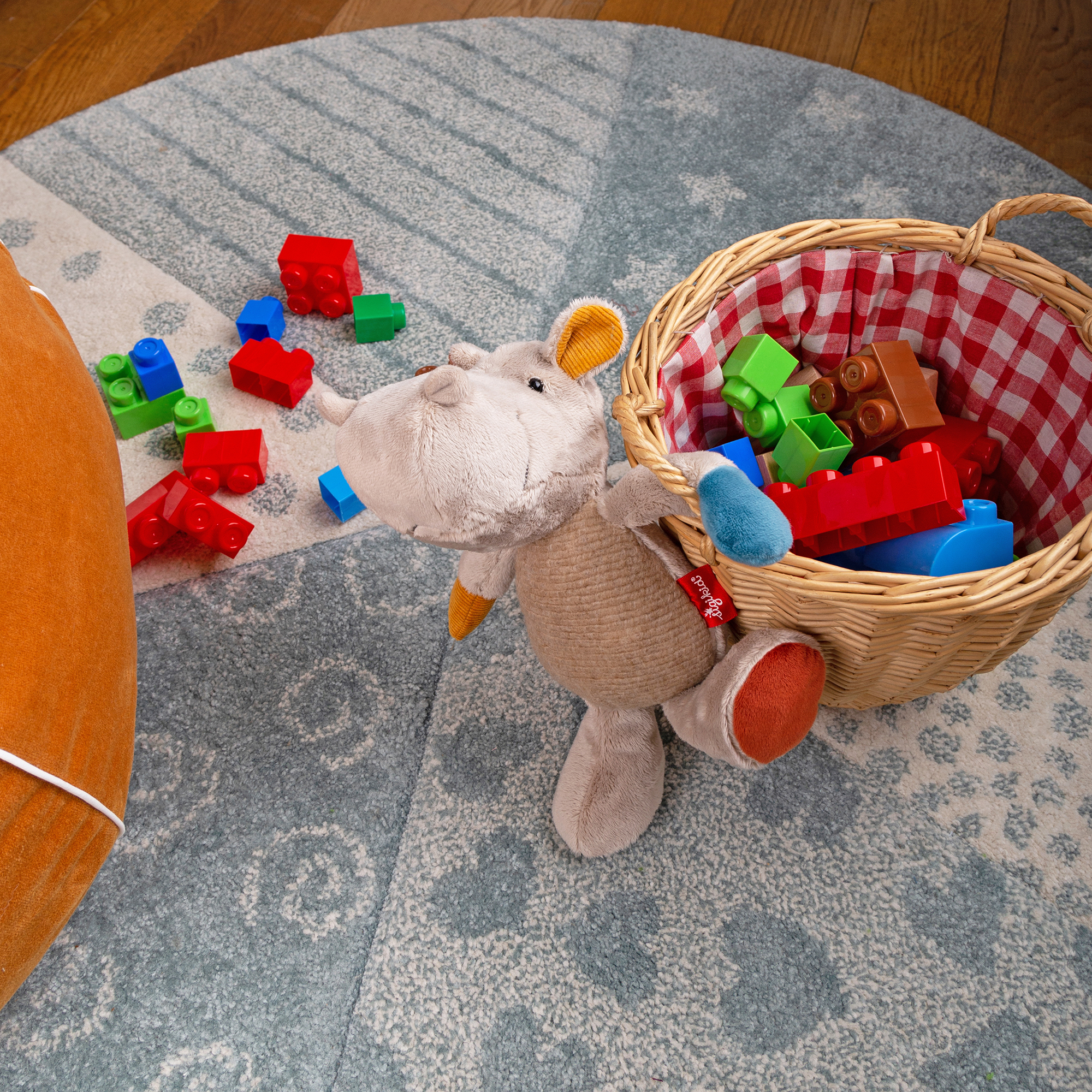 Kuscheltier Flusspferd, Patchwork Sweety