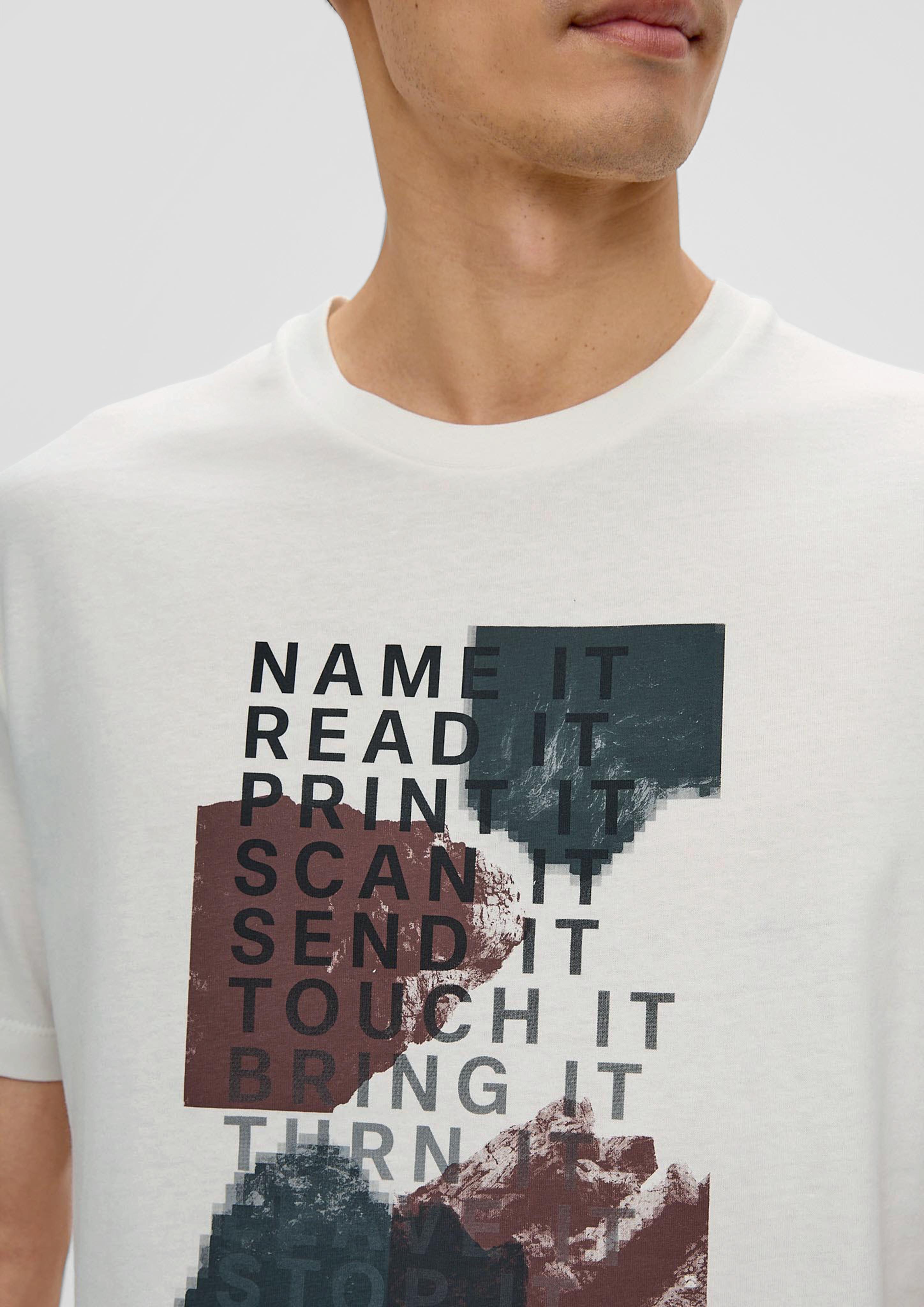 Jerseyshirt mit Print  2135742-01D1
