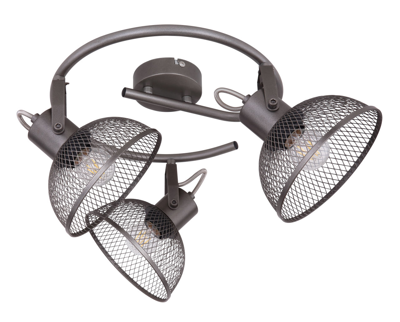Globo Lighting - MONIGA - Strahler Metall verchromt, 3x E27