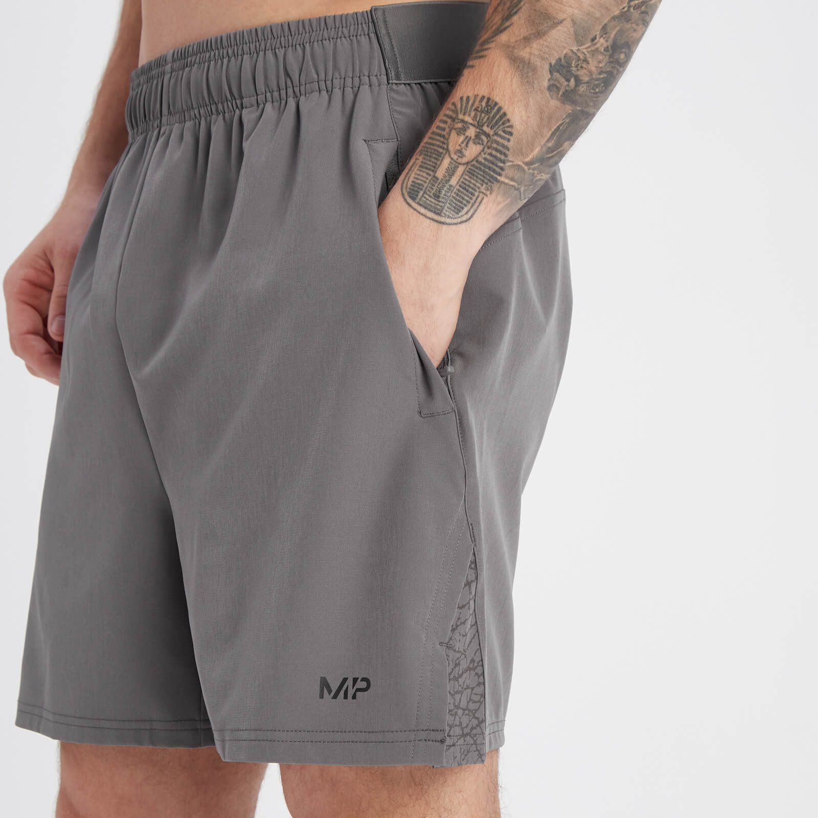 Short tissé 360 MP Adapt pour hommes – Gris cendré